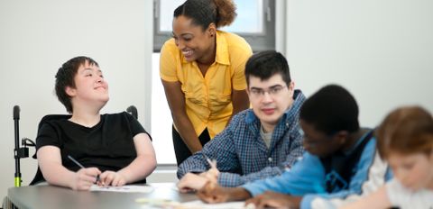 Introducing academic content to students with severe disabilities