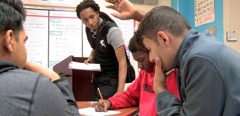 A high school uses SEL to close the achievement gap.