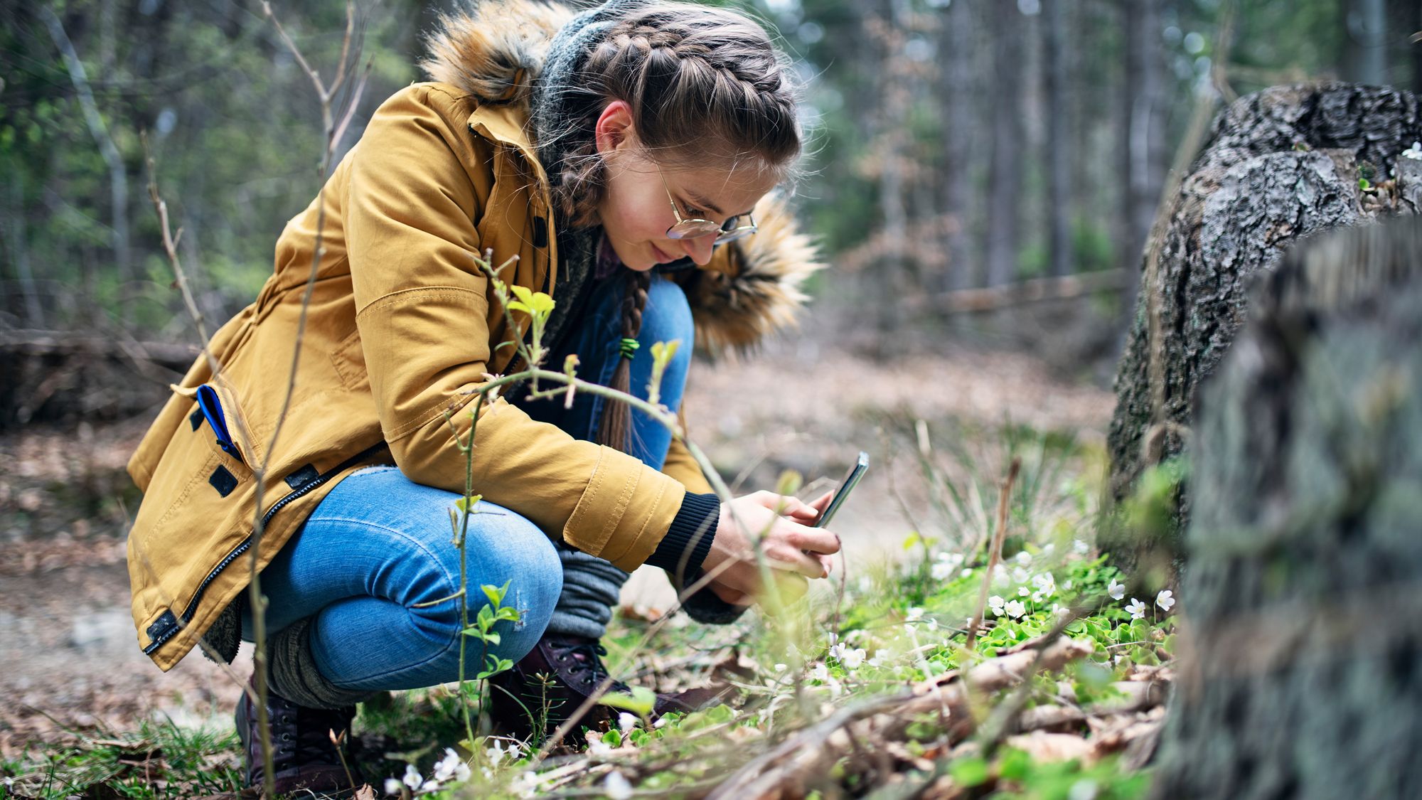 Using Simple Outdoor Science Lessons to Inspire Middle and High School