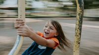 Child Playing at Recess