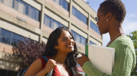 student-teacher discussion