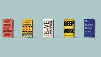 illustration of some of the book titles included in this article