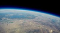 View of Earth from 95,000 feet above