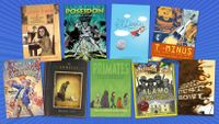 Cover images of the nine graphic novels in the article