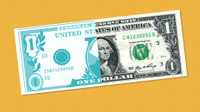 illustration of a dollar bill