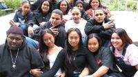 group photo of teenagers