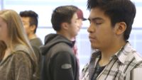 Students practicing mindfulness at Summit Preparatory Charter High School