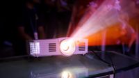 A classroom projector