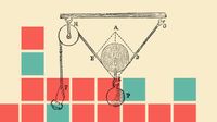 Illustration concept for using building blocks in physics assignments