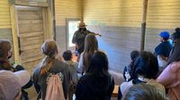 Ranger gives high school students a tour