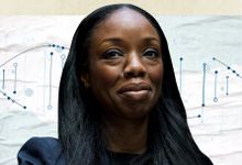 納丁·伯克·哈裏斯（Nadine Burke Harris）博士的照片拚貼畫