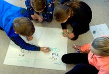 6年级学生作为一个团体解决数学问题