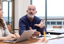 Teachers in a meeting