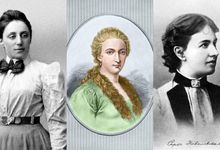 Women mathematicians, Maria Agnesi, Sofya Kovalevskaya, and Emmy Noether