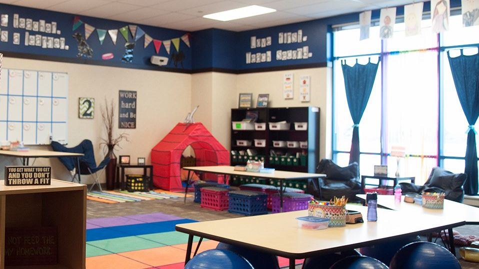 18++ Flexible seating classroom design