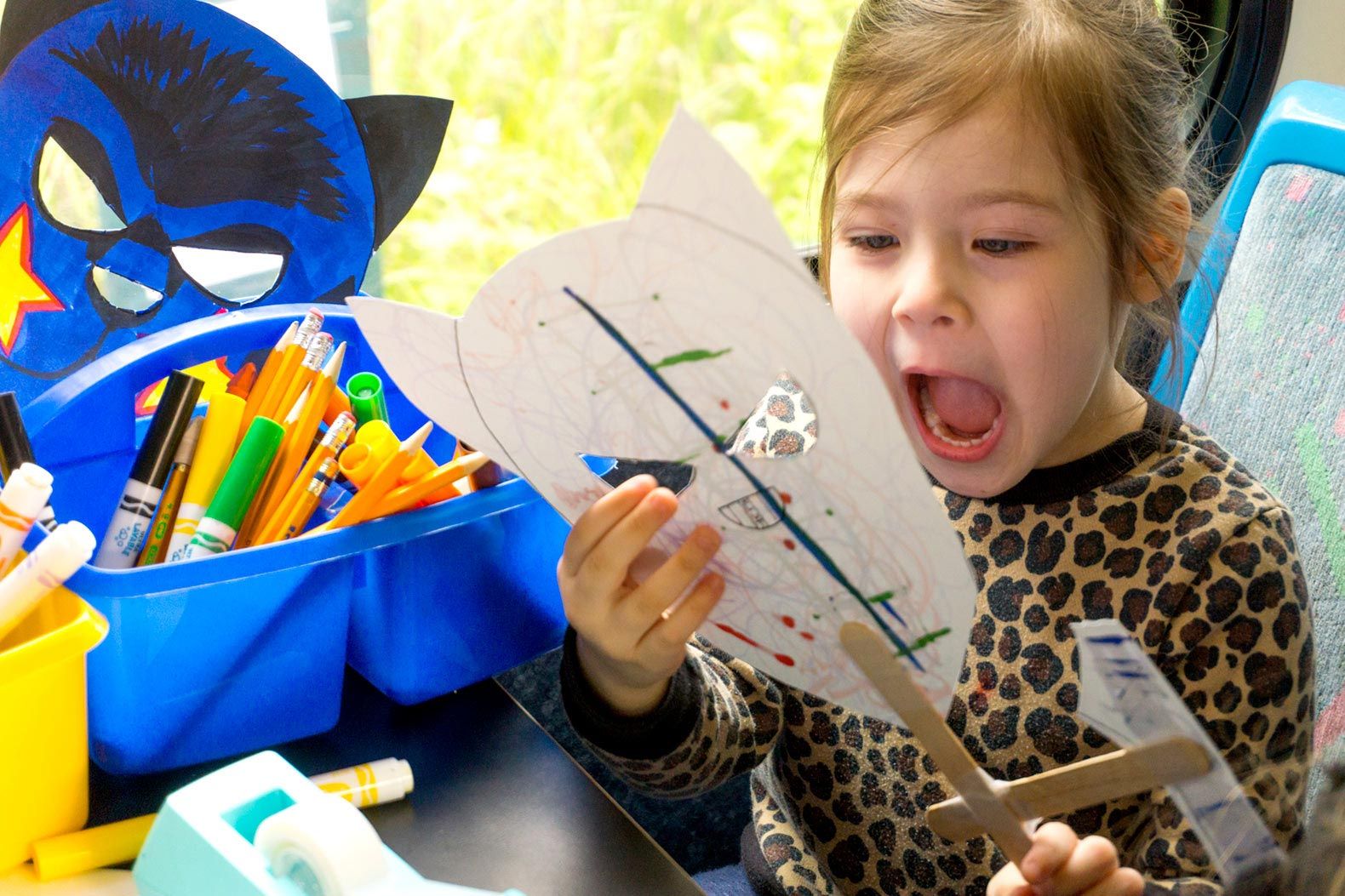 Art has the power to inspire kids, which is why Artie, as the bus is known, visits 10 parks a week in summer.
