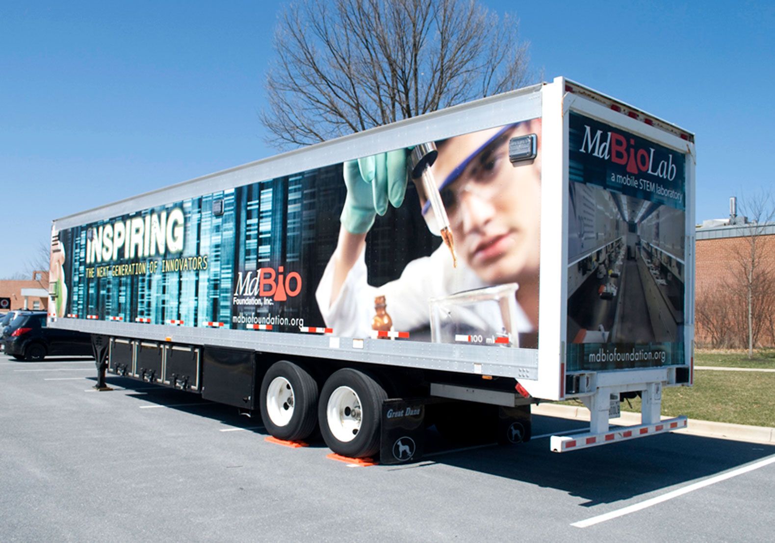 Since 2003, the MdBioLab has served over 150,000 high school students, traveling to every district across Maryland.