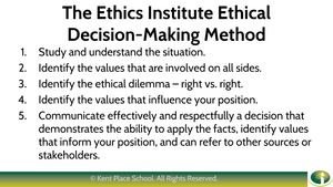 The Benefits Of Teaching Ethical Dilemmas Edutopia