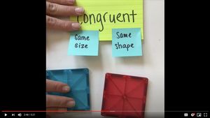 Example of engagement in instructional video
