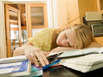 effects of homework on sleep