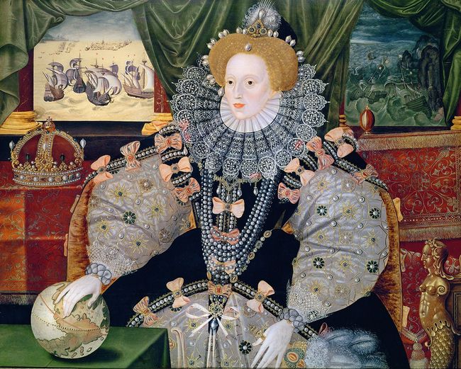 “Armada Portrait” of Elizabeth I, artist unkown